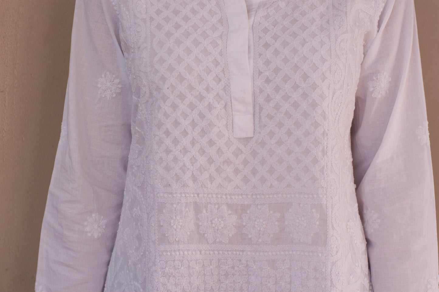 STUTI Pure Cotton All Over Hand Embroidered Tunic