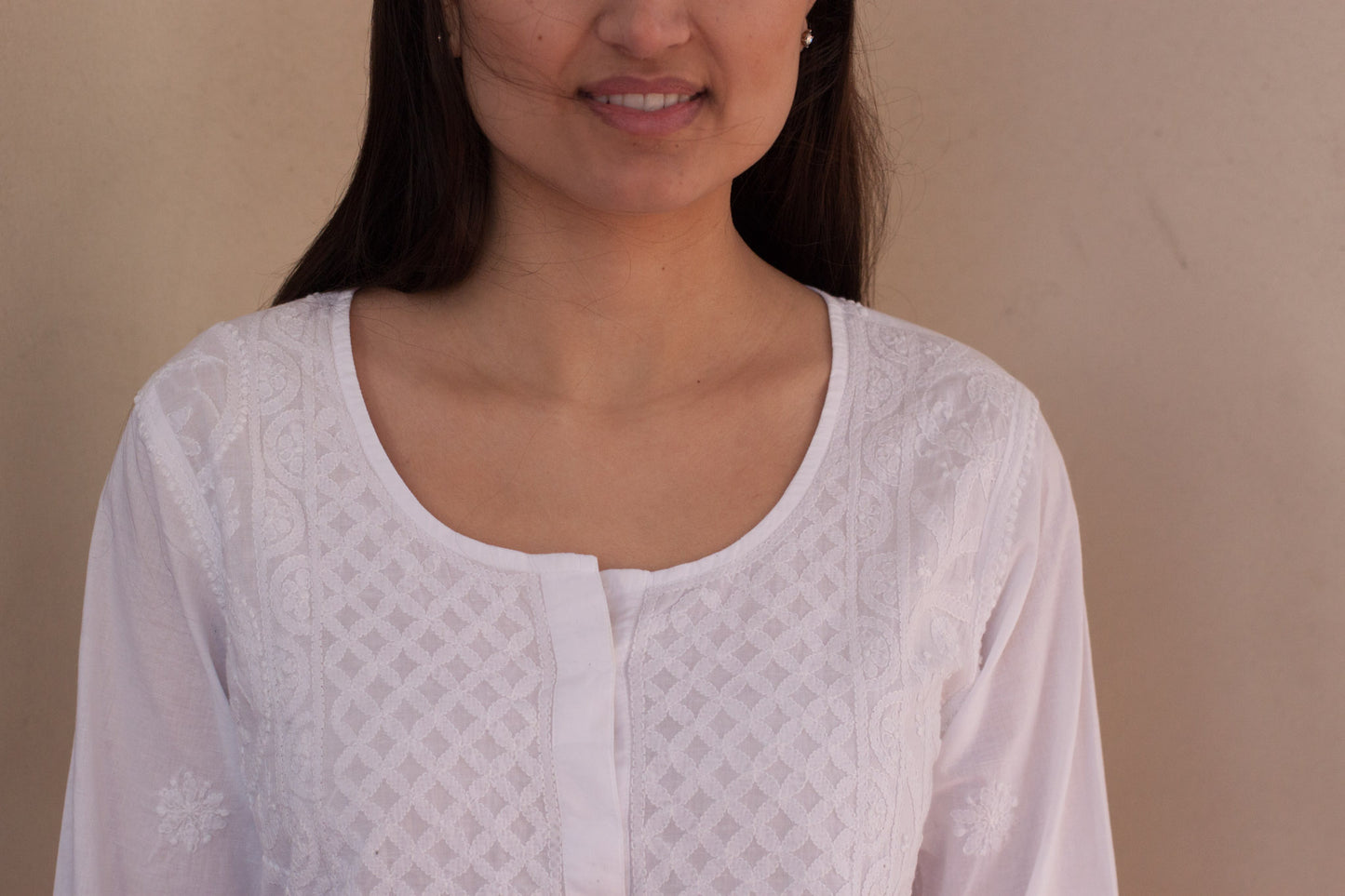 STUTI Pure Cotton All Over Hand Embroidered Tunic