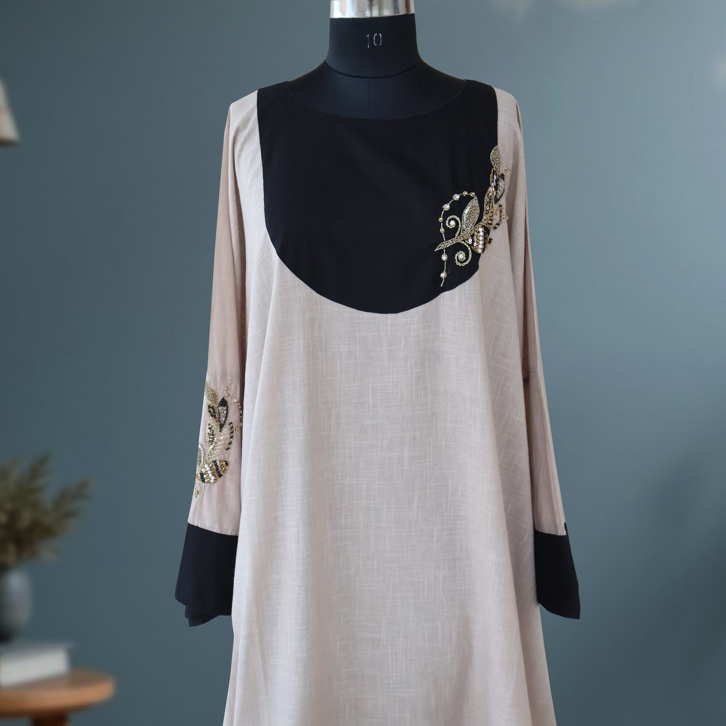 MAHIMA Premium Kardana Sequins Handwork Kaftan Abaya
