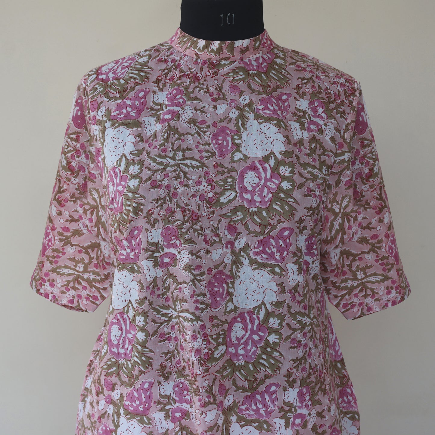 SHIKHA Printed Cotton Round Neck, Kurta, Regular and Plus Sizes