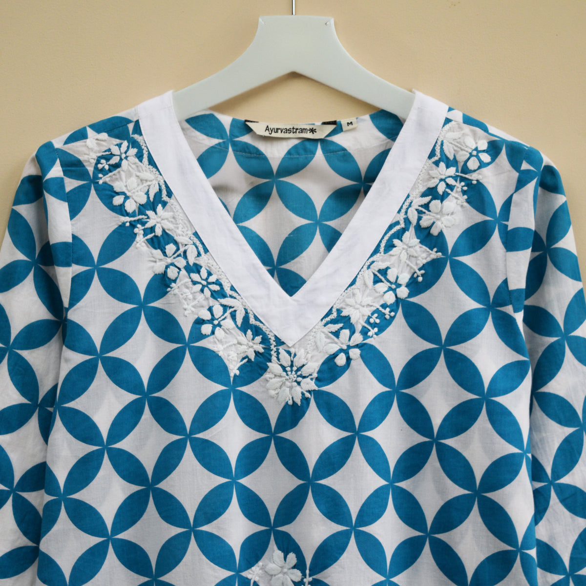 LUBNA Hand Block Print with Cotton Kurta