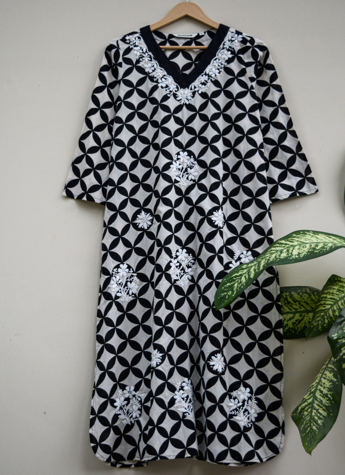 LUBNA Hand Block Print with Cotton Kurta