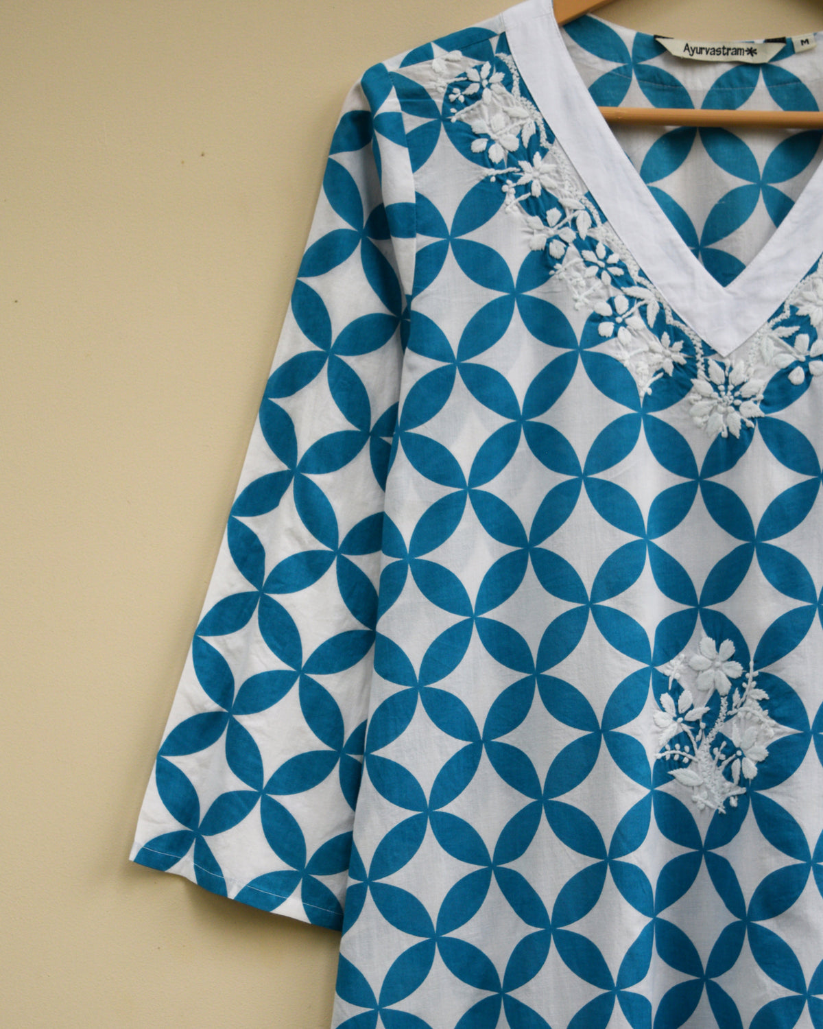 LUBNA Hand Block Print with Cotton Kurta