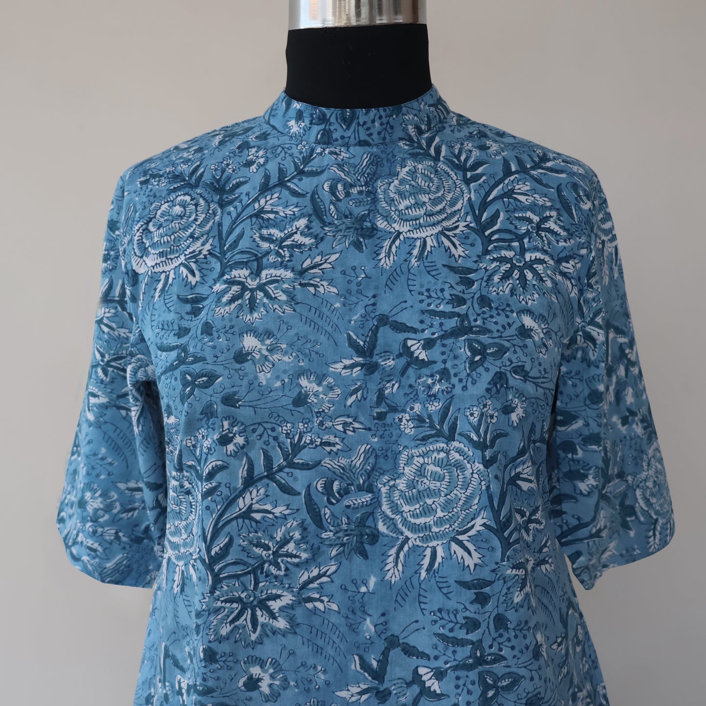 SHIKHA Printed Cotton Round Neck, Kurta, Regular and Plus Sizes