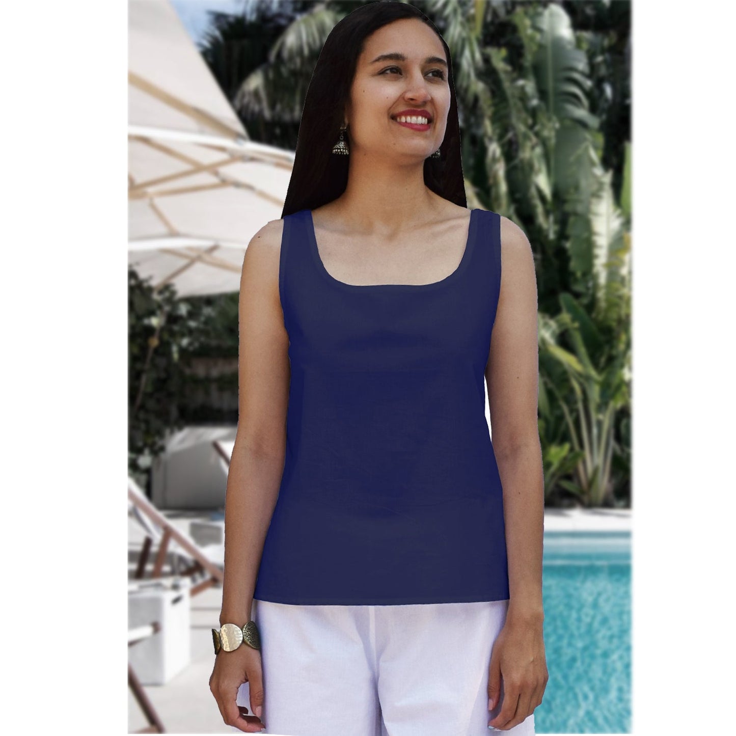 Women's Basic Short Cotton Camisoles ( Additional colors)