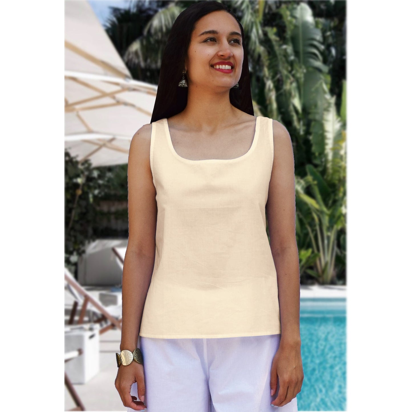 Women's Basic Short Cotton Camisoles ( Additional colors)