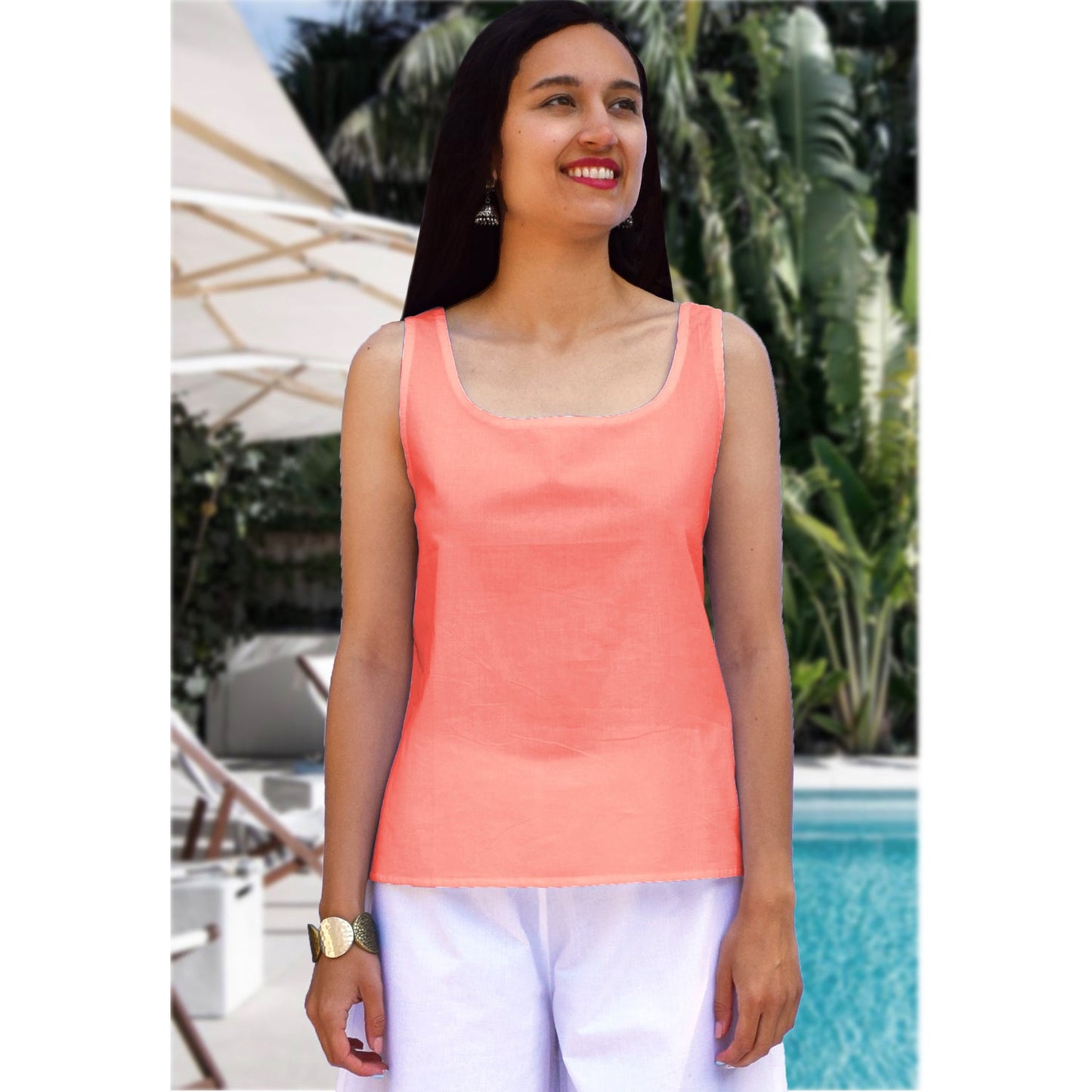 Women's Basic Short Cotton Camisoles ( Additional colors)